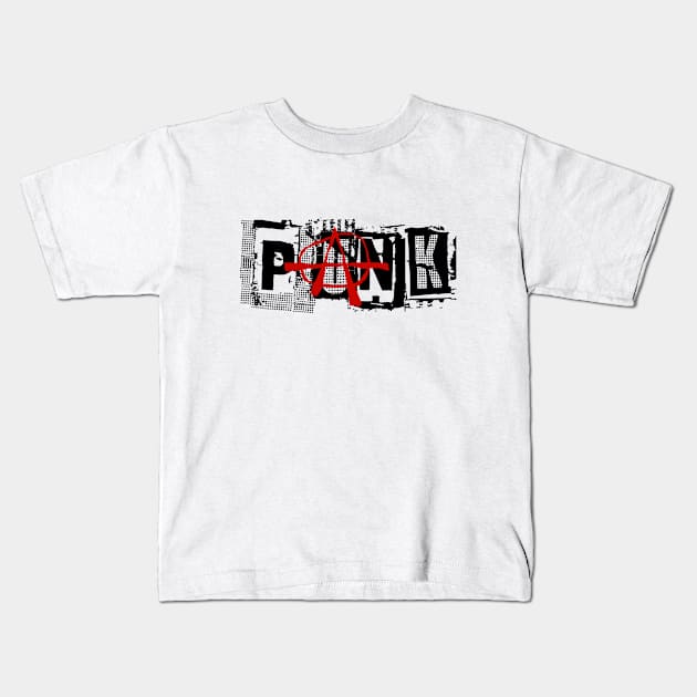 punk Kids T-Shirt by Bongonation